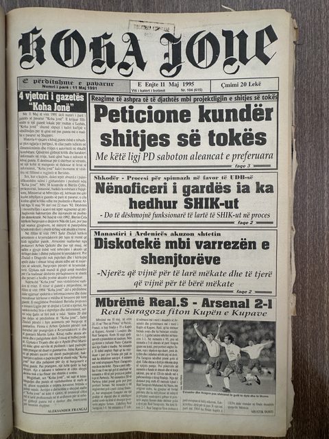 Koha Jonë 1995-05-11